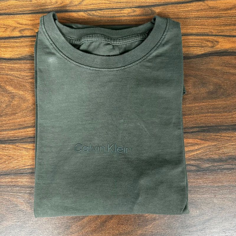 Camiseta Manga Longa CK Verde DFC - 6527 - PORTAL DROP - ATACADO