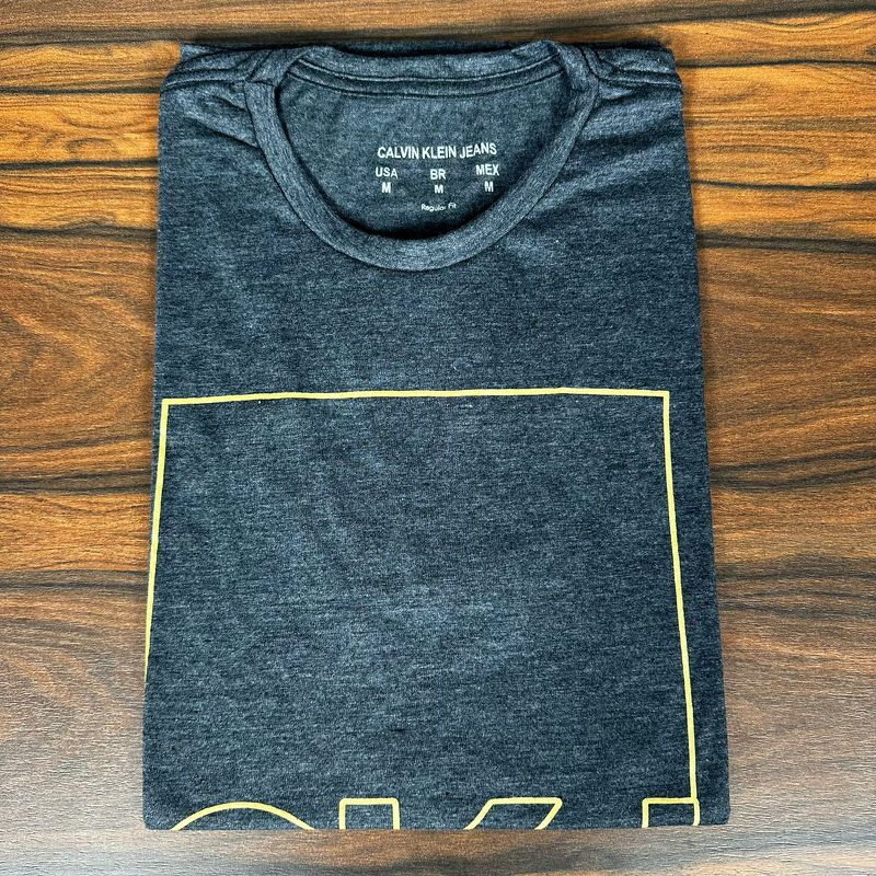 Camiseta CK Cinza DFC. - 6532 - PORTAL DROP - ATACADO