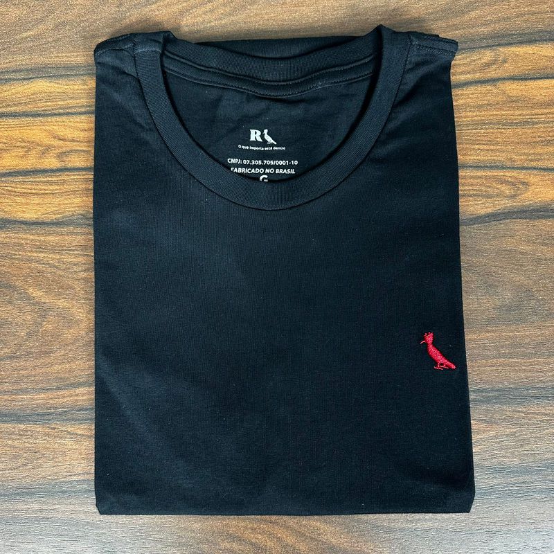 Camiseta RSV Preto. - C-6563 - PORTAL DROP - ATACADO