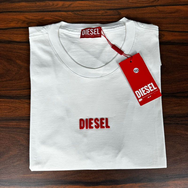 Camiseta Diesel Off White. - C-6583 - PORTAL DROP - ATACADO