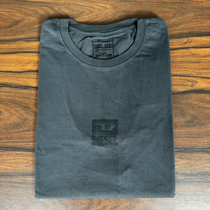 Camiseta Diesel Chumbo. - C-6639 - PORTAL DROP - ATACADO