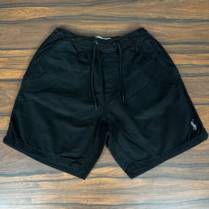Short Sarja PRL Preto. - 6699 - PORTAL DROP - ATACADO