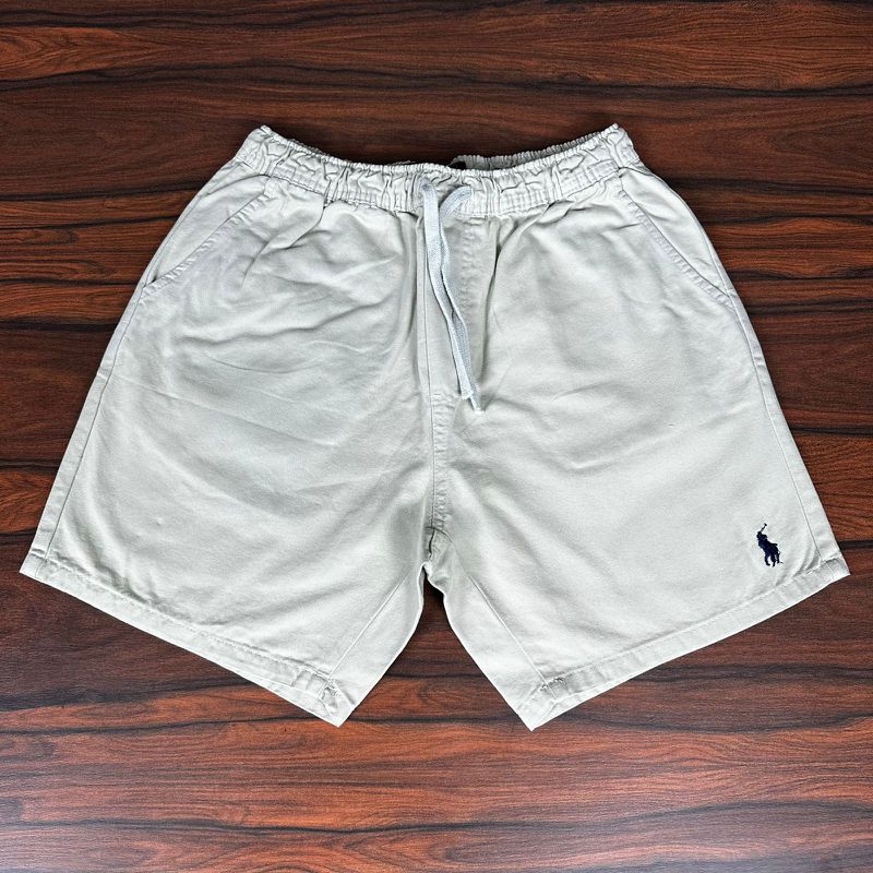 Short Sarja PRL Creme. - 6705 - PORTAL DROP - ATACADO