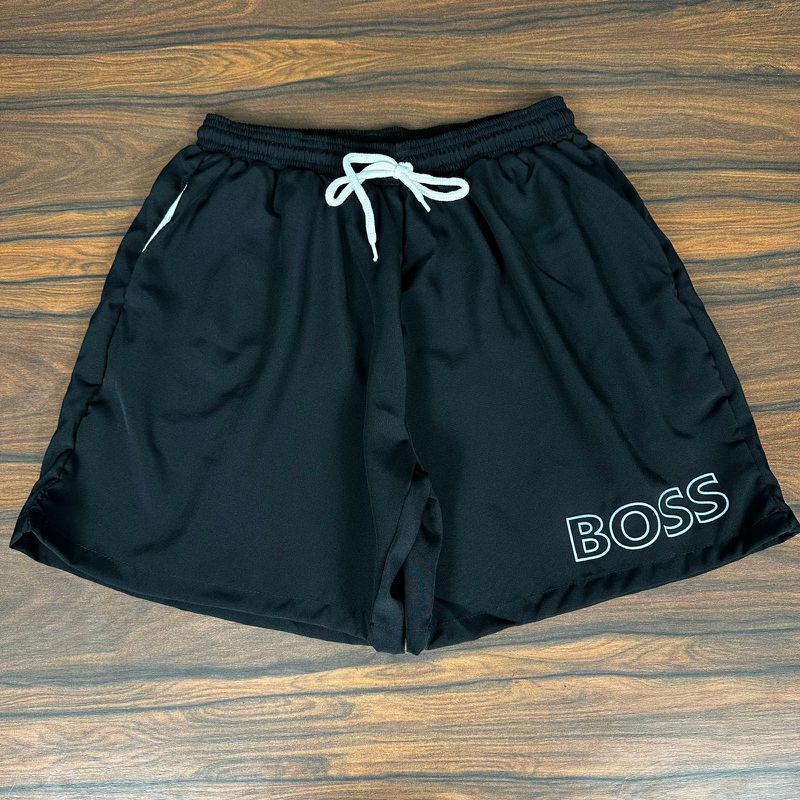 Bermuda Short HB Preto. ⭐ - 6722 - PORTAL DROP - ATACADO