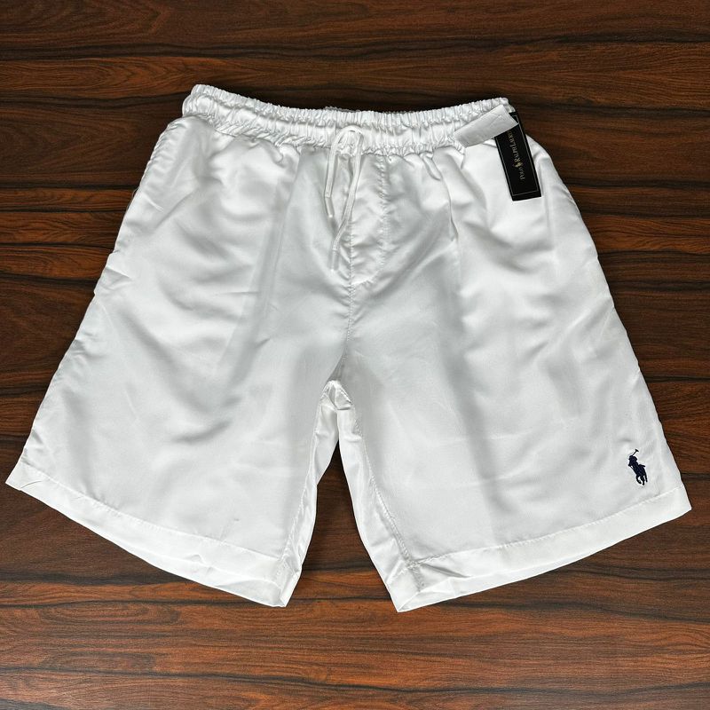 Bermuda Short PRL Branco. ⭐ - 6724 - PORTAL DROP - ATACADO
