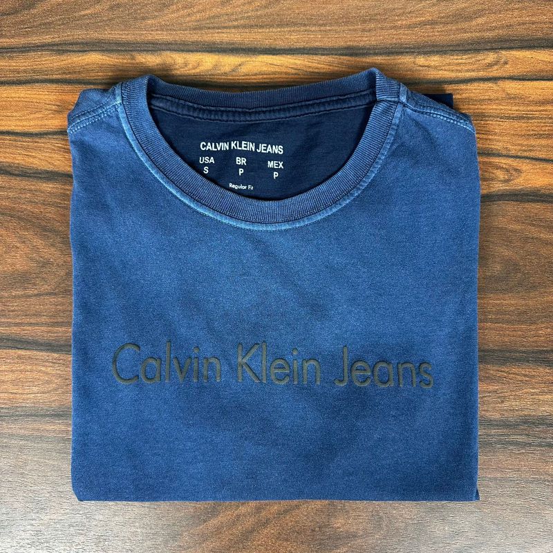 Camiseta CK Azul DFC. - 6781 - PORTAL DROP - ATACADO