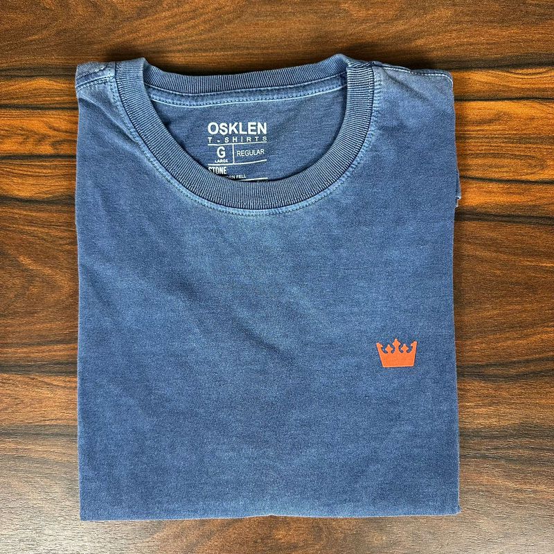 Camiseta OSK Azul DFC. - 6785 - PORTAL DROP - ATACADO