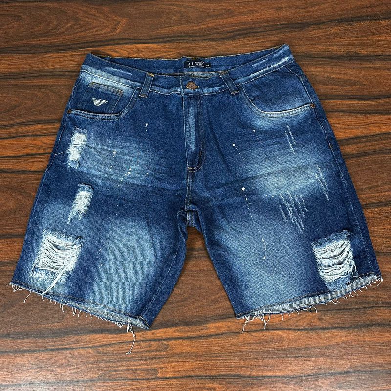 Bermuda Jeans Armani. - 6805 - PORTAL DROP - ATACADO