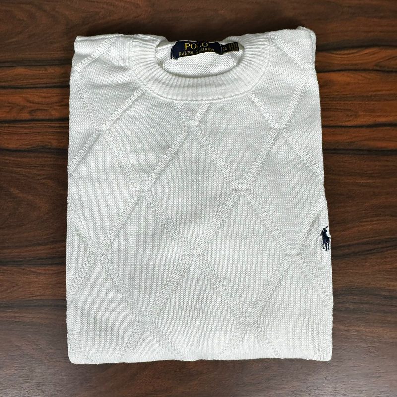 Suéter PRL Off White. - 6840 - PORTAL DROP - ATACADO