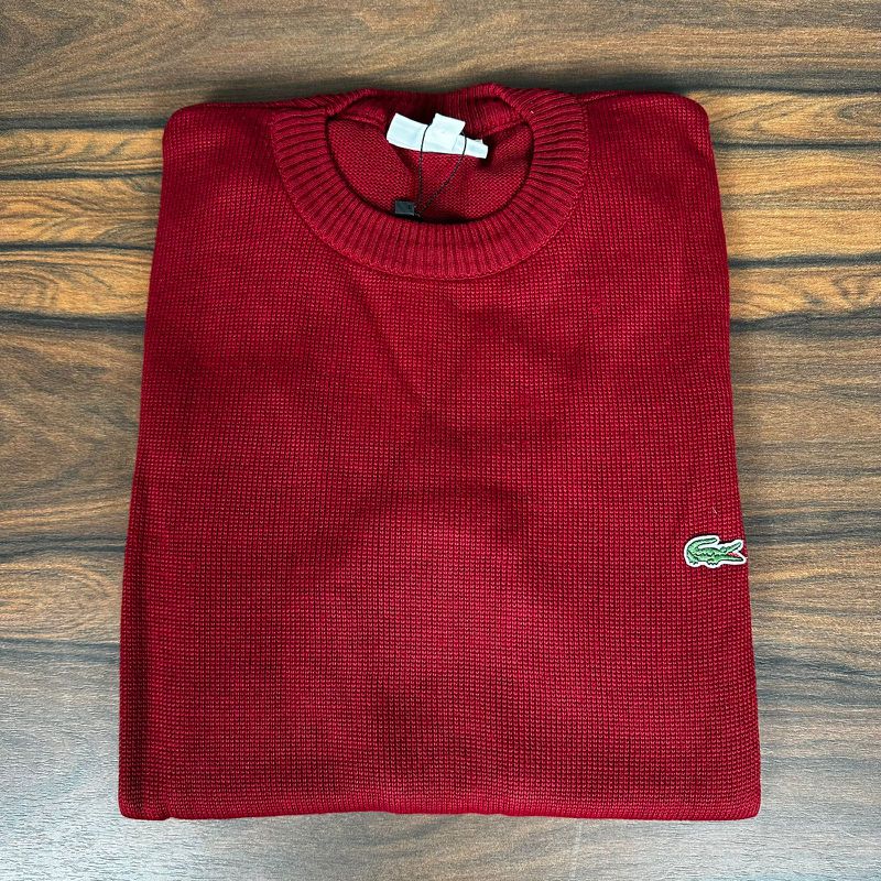 Suéter LCT Vermelho. - 6852 - PORTAL DROP - ATACADO