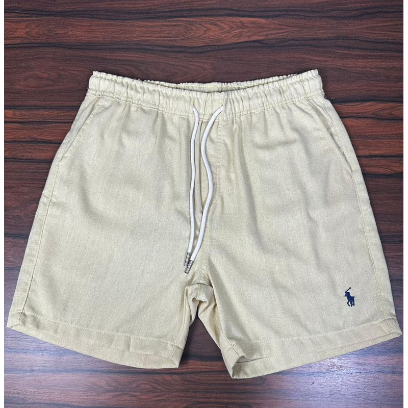 Bermuda Linho Peruano PRL Amarelo. - 6964 - PORTAL DROP - ATACADO