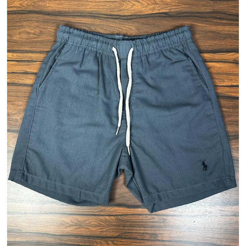 Bermuda Linho Peruano PRL Cinza. - 6969 - PORTAL DROP - ATACADO