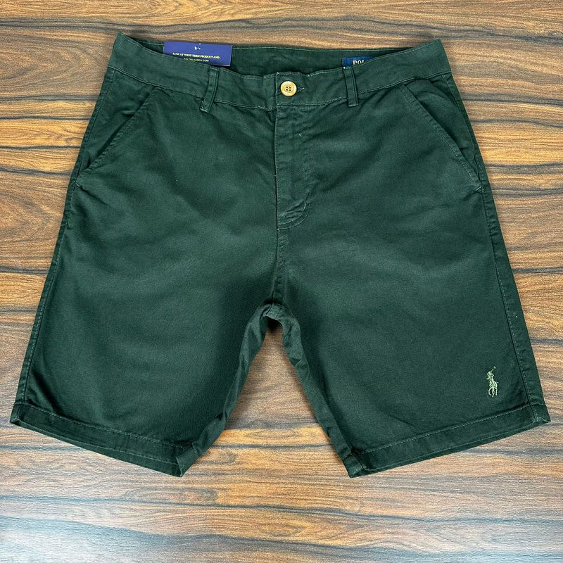 Bermuda Sarja PRL Verde. - 7018 - PORTAL DROP - ATACADO