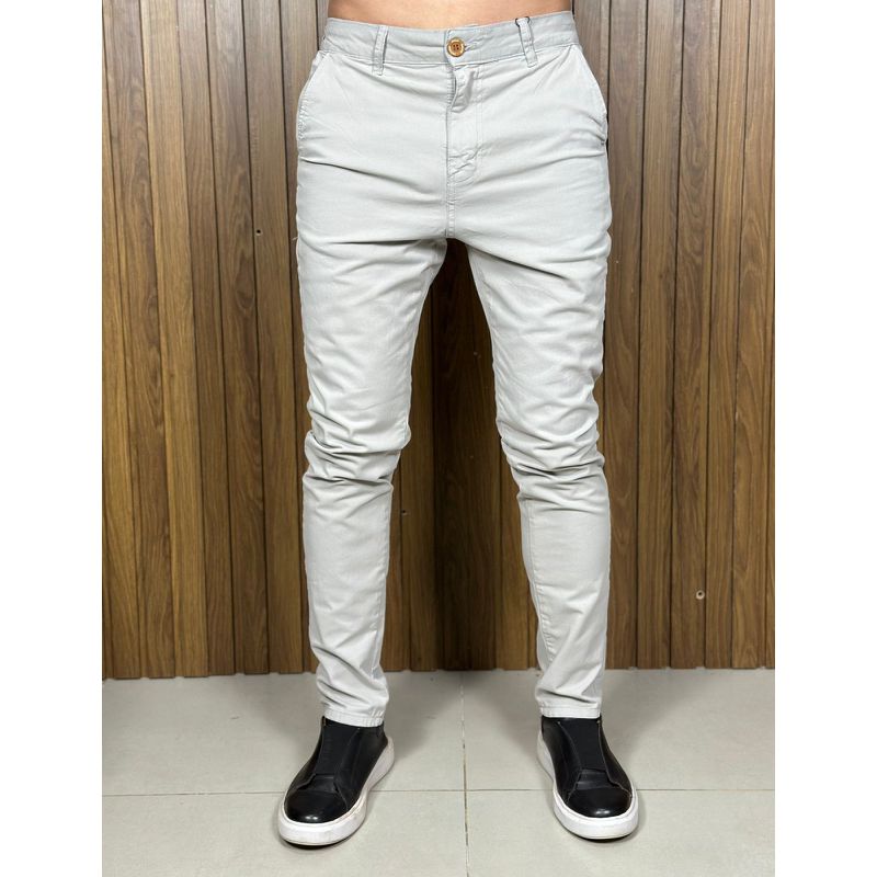 Calça Sarja PRL Cinza - 7046 - PORTAL DROP - ATACADO