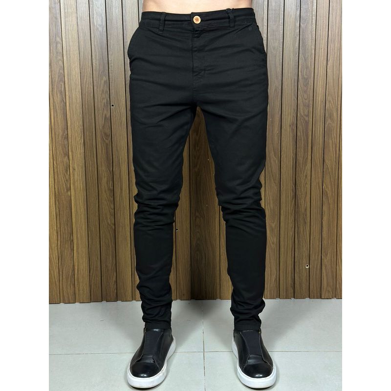 Calça Sarja PRL Preto - 7047 - PORTAL DROP - ATACADO