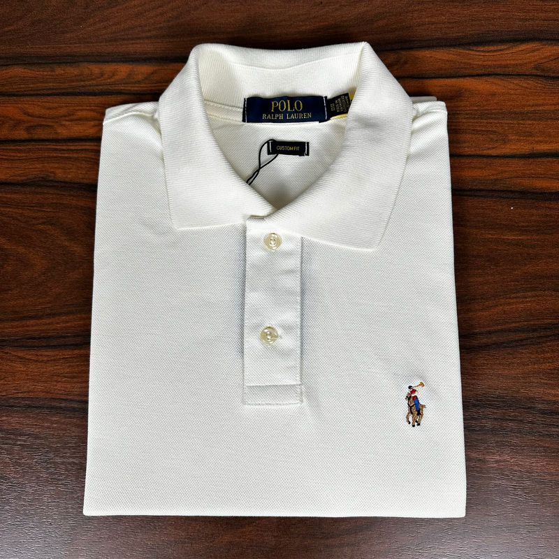 Polo PRL Off White - A-7102 - PORTAL DROP - ATACADO