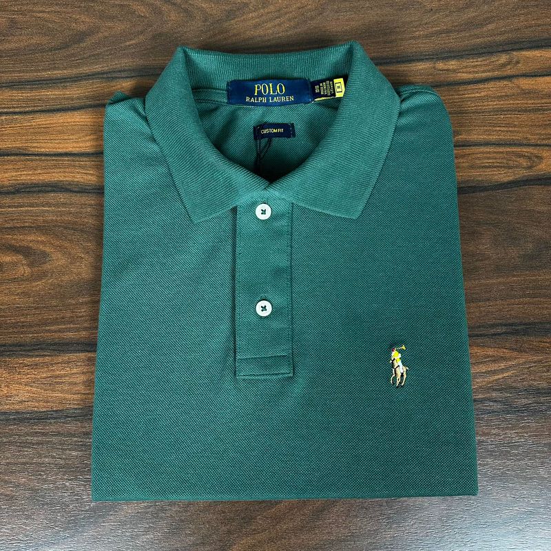 Polo PRL Verde - A-7109 - PORTAL DROP - ATACADO