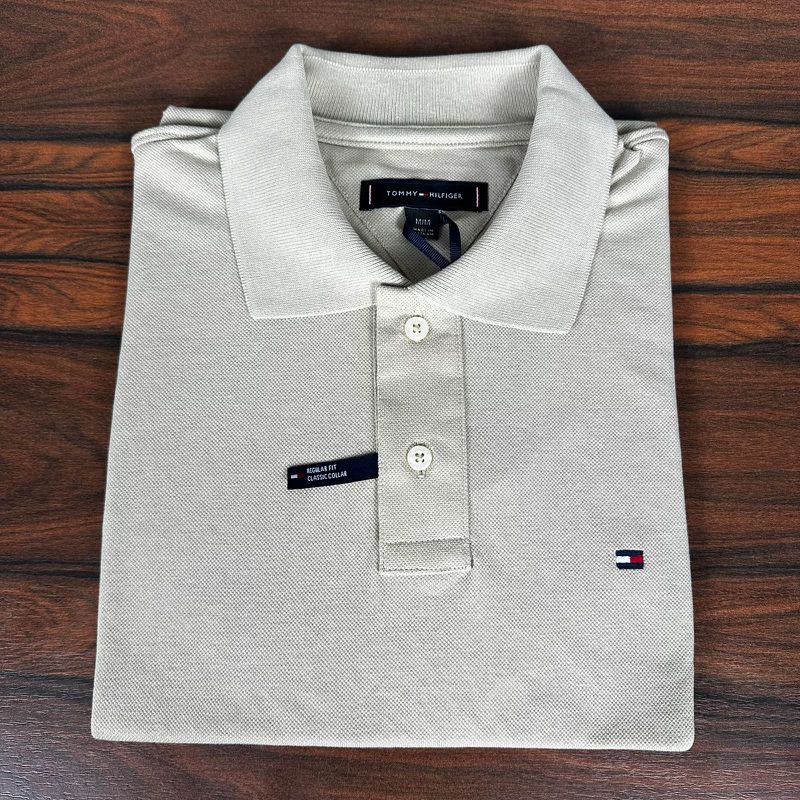 Polo TH Creme - A-7137 - PORTAL DROP - ATACADO