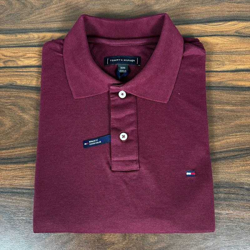 Polo TH Vinho - A-7139 - PORTAL DROP - ATACADO