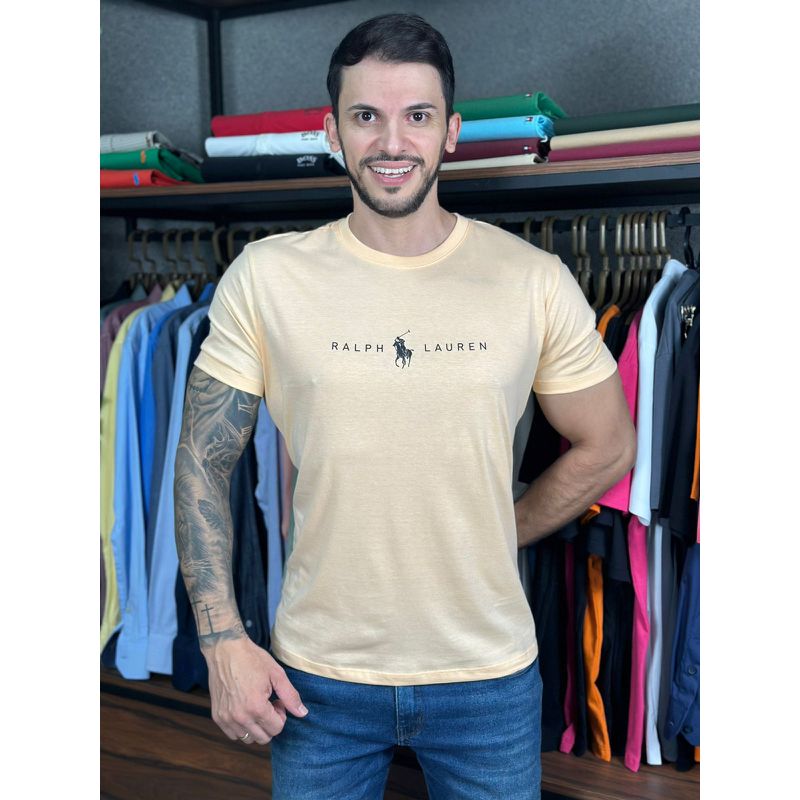 Camiseta PRL Salmão - C-7172 - PORTAL DROP - ATACADO