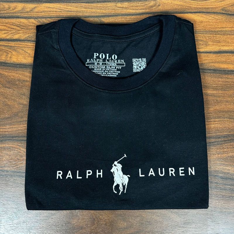 Camiseta PRL Preto - C-7180 - PORTAL DROP - ATACADO