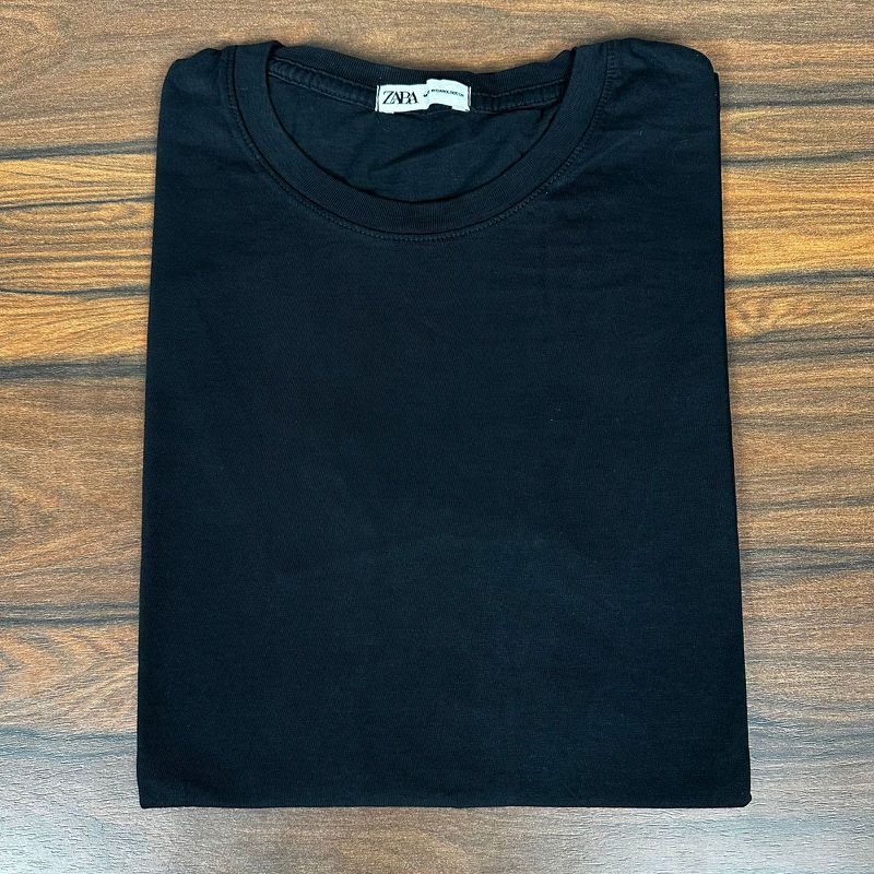 Camiseta Zara Preto - C-7202 - PORTAL DROP - ATACADO