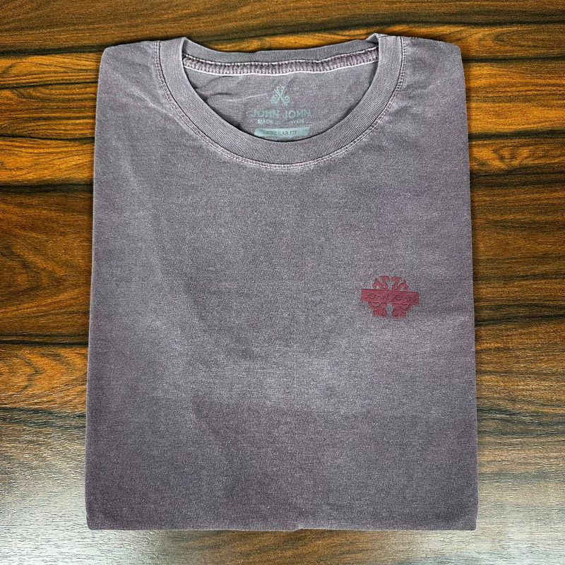 Camiseta JJ Marrom Claro - 7207 - PORTAL DROP - ATACADO