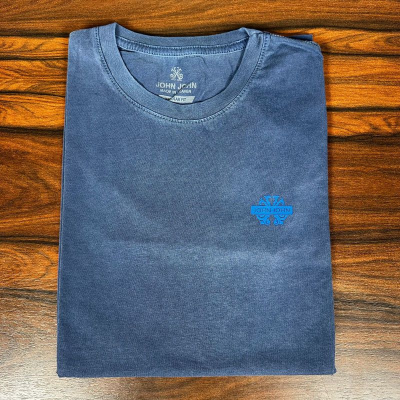 Camiseta JJ Azul DFC - 7211 - PORTAL DROP - ATACADO