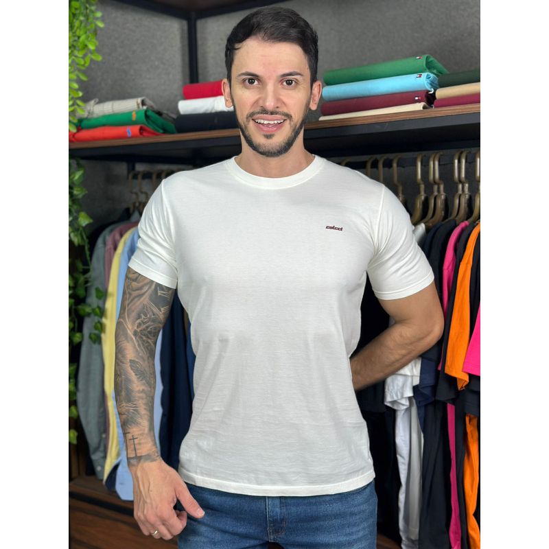 Camiseta Colcci Off White DFC - 7221 - PORTAL DROP - ATACADO