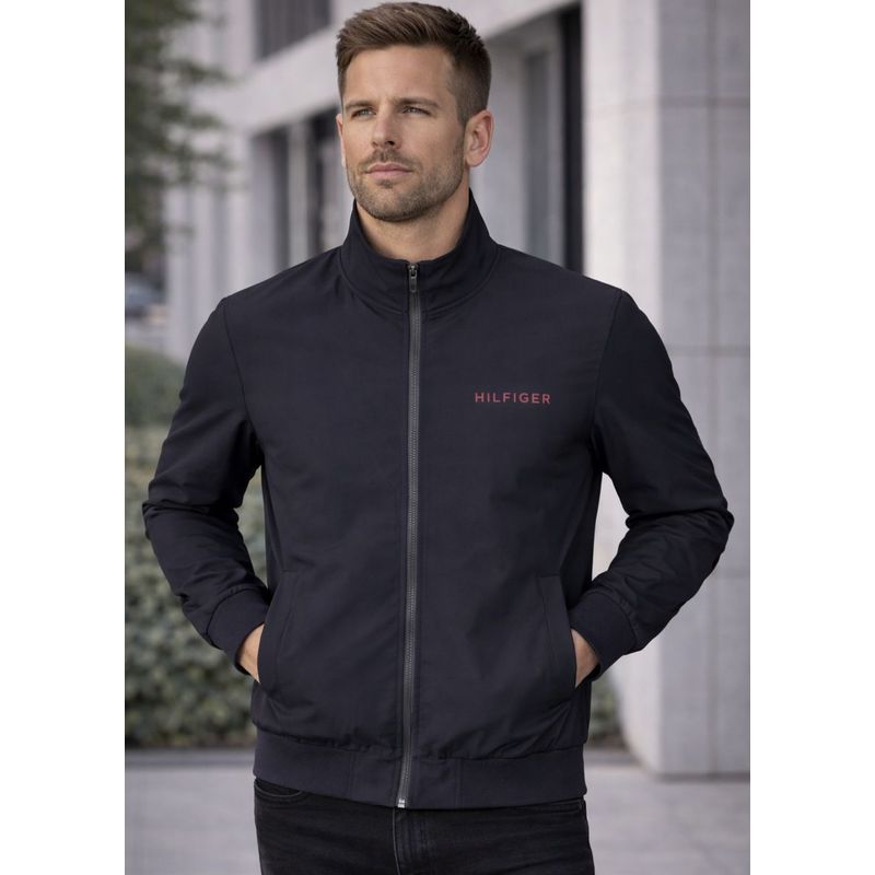 Jaqueta Zíper TH Preto - 7224 - PORTAL DROP - ATACADO