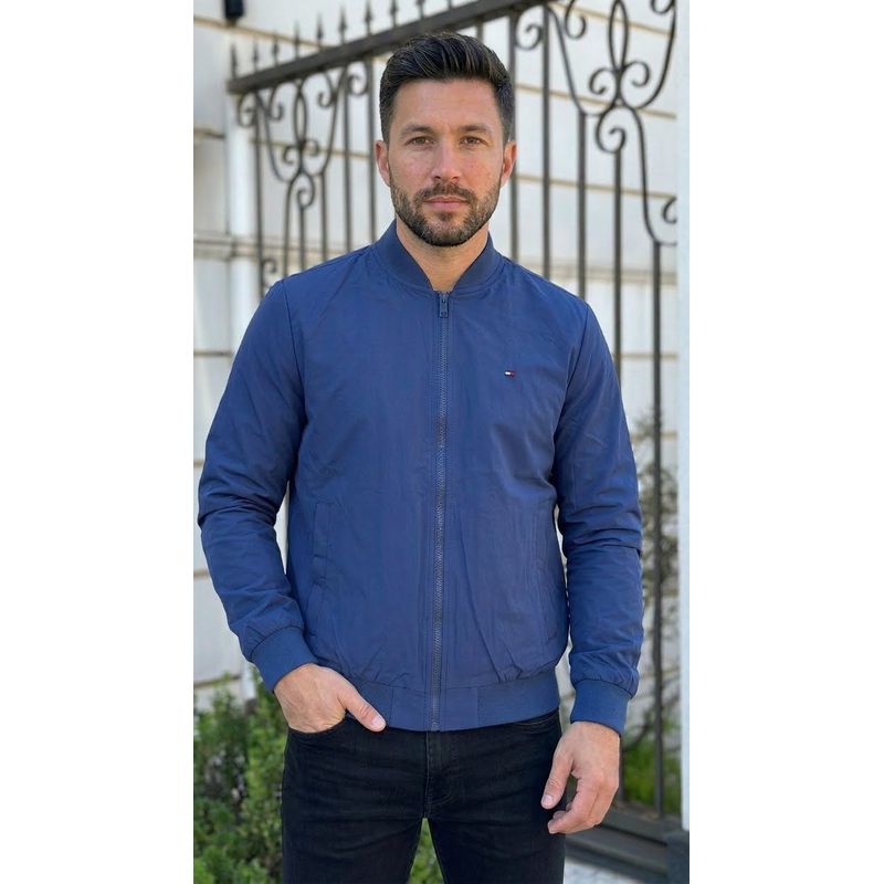 Jaqueta Bomber TH Azul - 7235 - PORTAL DROP - ATACADO
