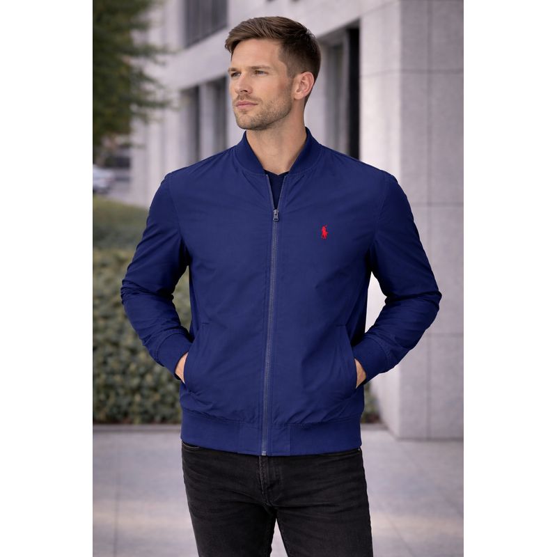 Jaqueta Bomber PRL Azul - 7237 - PORTAL DROP - ATACADO