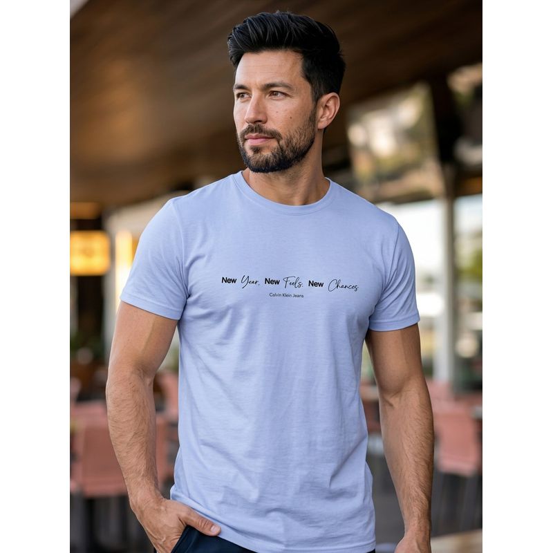 Camiseta CK Azul DFC - 7270 - PORTAL DROP - ATACADO