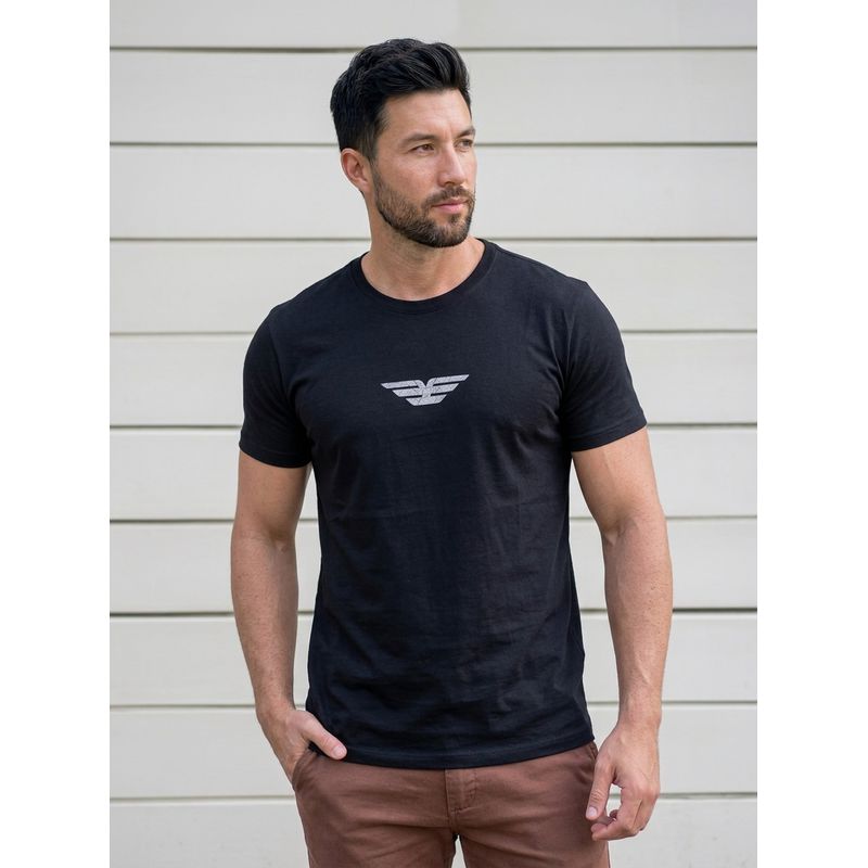 Camiseta Ellus Preto DFC ⭐ - 7280 - PORTAL DROP - ATACADO