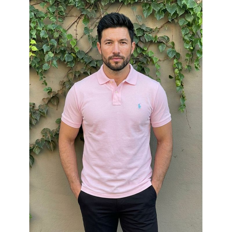 Polo PRL Rosa - A-8199 - PORTAL DROP - ATACADO