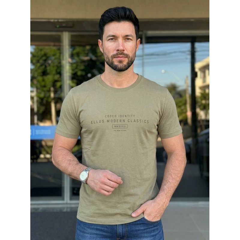 Camiseta Ellus Caramelo DFC - 8213 - PORTAL DROP - ATACADO