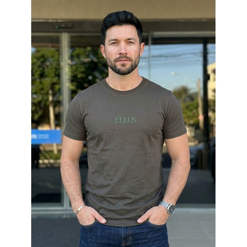 Camiseta Ellus Verde DFC - 8215 - PORTAL DROP - ATACADO