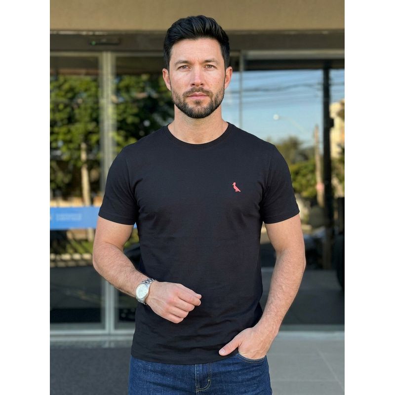 Camiseta RSV Preto DFC - 8221 - PORTAL DROP - ATACADO