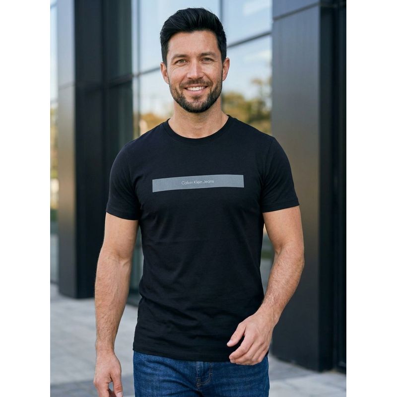 Camiseta CK Preto DFC - 8357 - PORTAL DROP - ATACADO