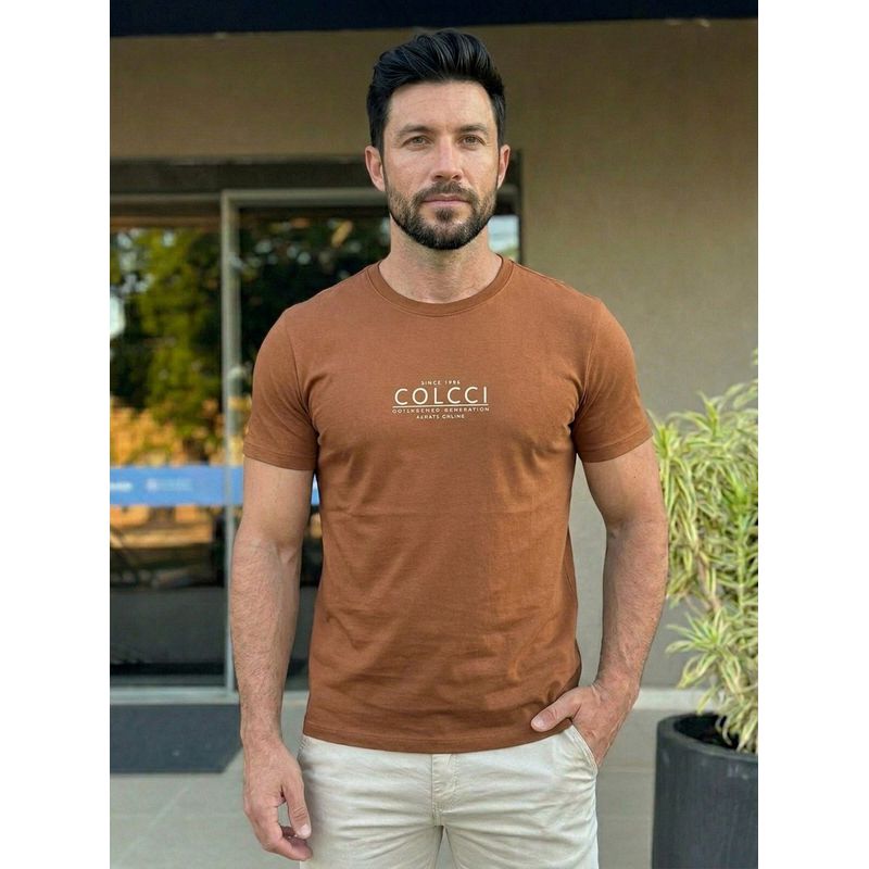 Camiseta Colcci Caramelo DFC - 8367 - PORTAL DROP - ATACADO