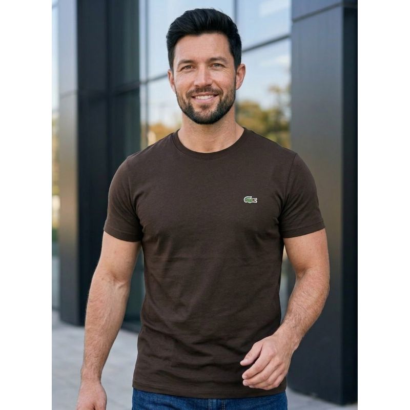Camiseta LCT Marrom - C-8441 - PORTAL DROP - ATACADO