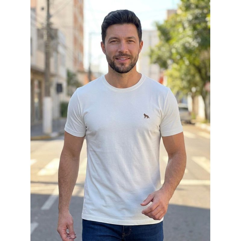 Camiseta ACT Off White - 8500 - PORTAL DROP - ATACADO