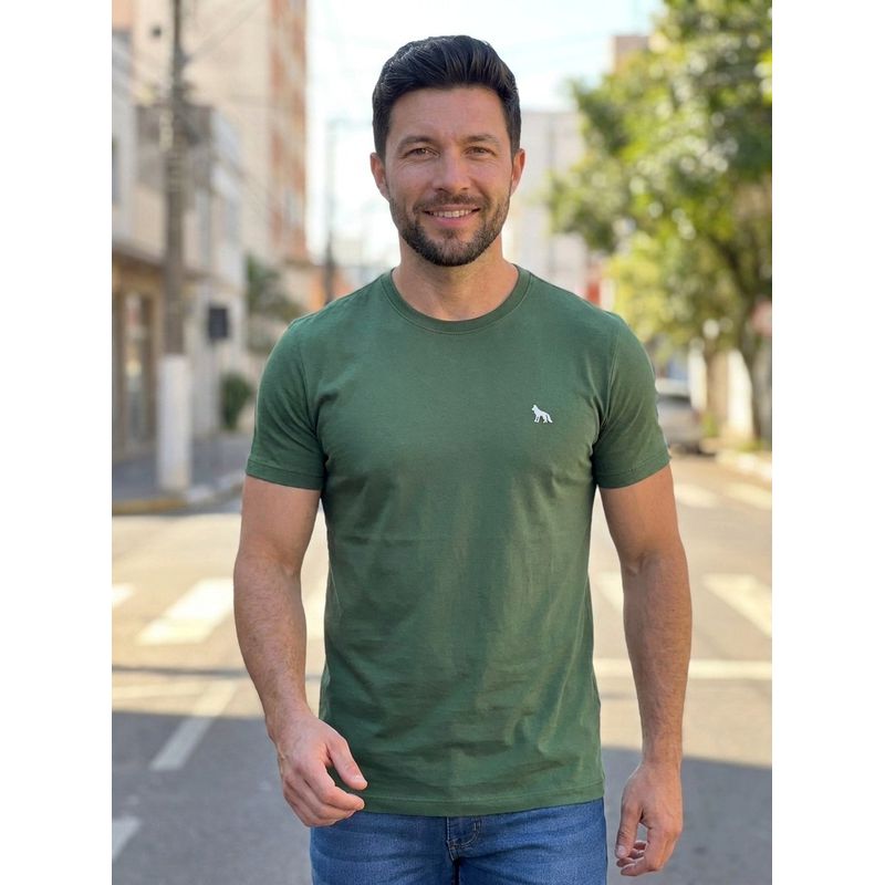 Camiseta ACT Verde DFC - 8502 - PORTAL DROP - ATACADO