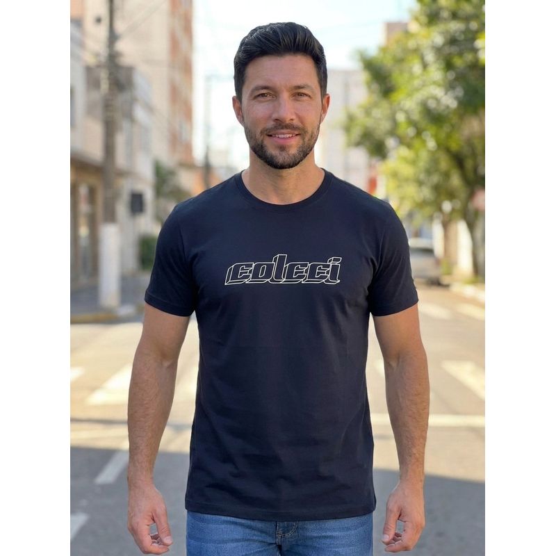 Camiseta Colcci Preto DFC - 8507 - PORTAL DROP - ATACADO