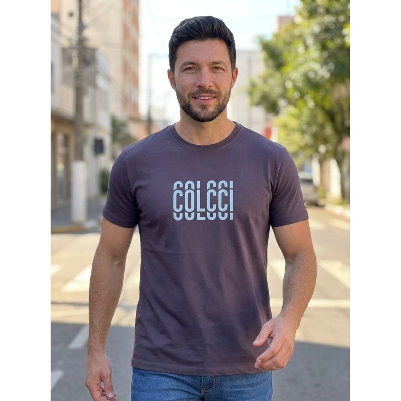 Camiseta Colcci Roxo DFC - 8508 - PORTAL DROP - ATACADO