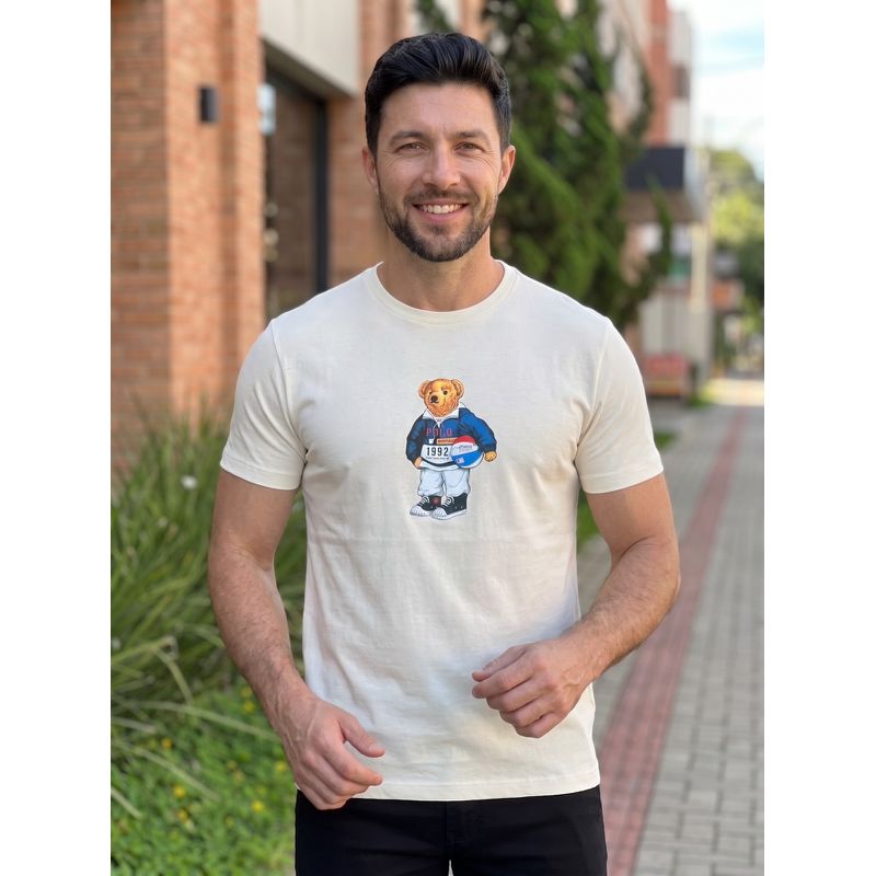 Camiseta PRL Off White - C-8621 - PORTAL DROP - ATACADO