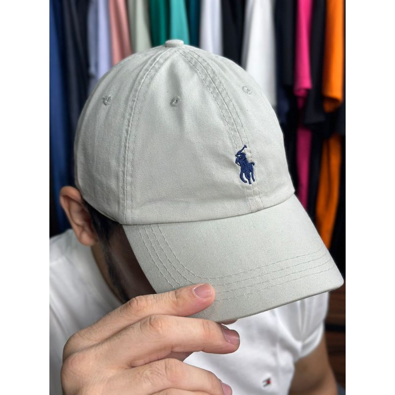 Boné PRL Cinza. - 6992 - PORTAL DROP - ATACADO