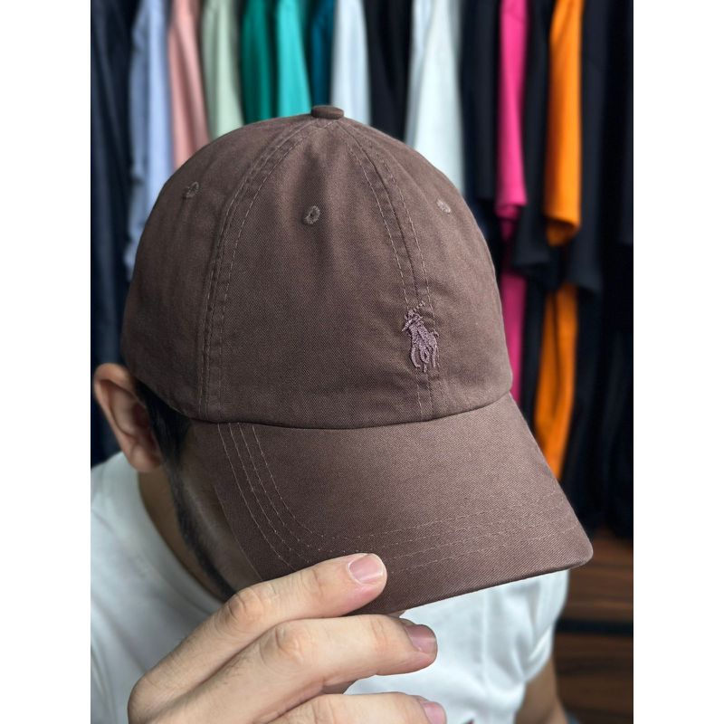 Boné PRL Marrom. - 6995 - PORTAL DROP - ATACADO