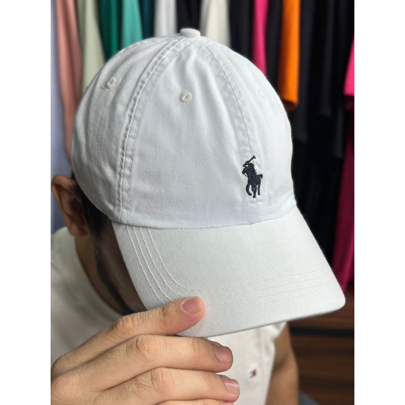 Boné PRL Branco. - 6990 - PORTAL DROP - ATACADO