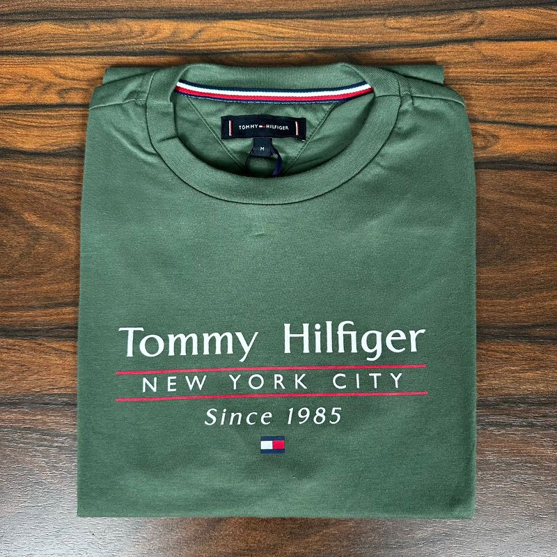 Camiseta TH Verde - A-7026 - PORTAL DROP - ATACADO